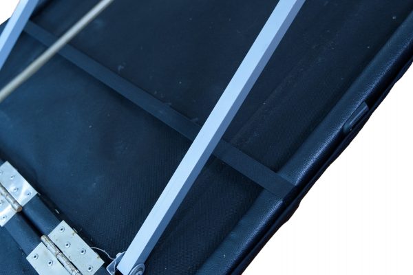 Eroticgel Black Waterproof Massage Table Fitted Sheet w Face Insert 83 x 203cm