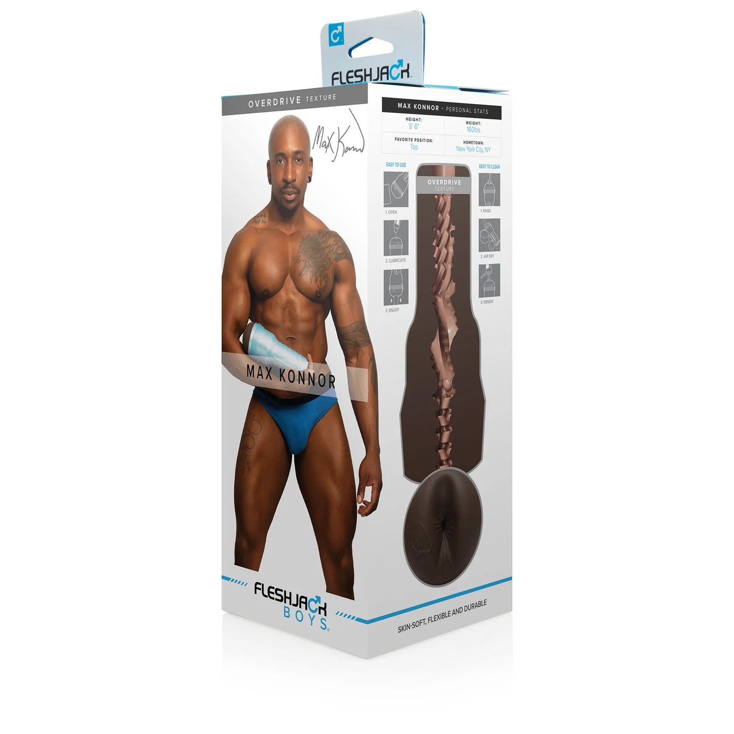 Fleshlight Fleshjack Boys Max Konnor Overdrive Ass Masturbator