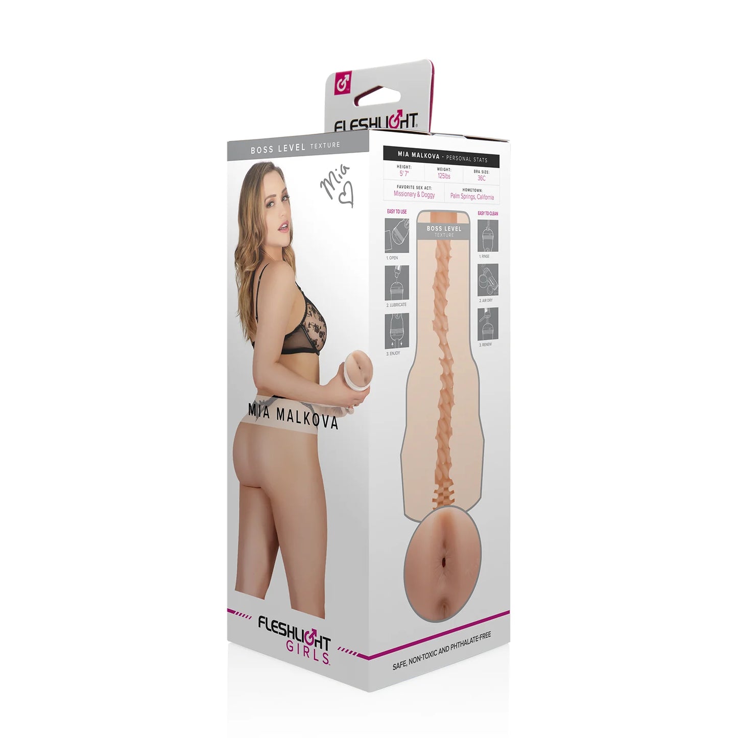 Fleshlight Girls Mia Malkova Boss Level Ass Masturbator