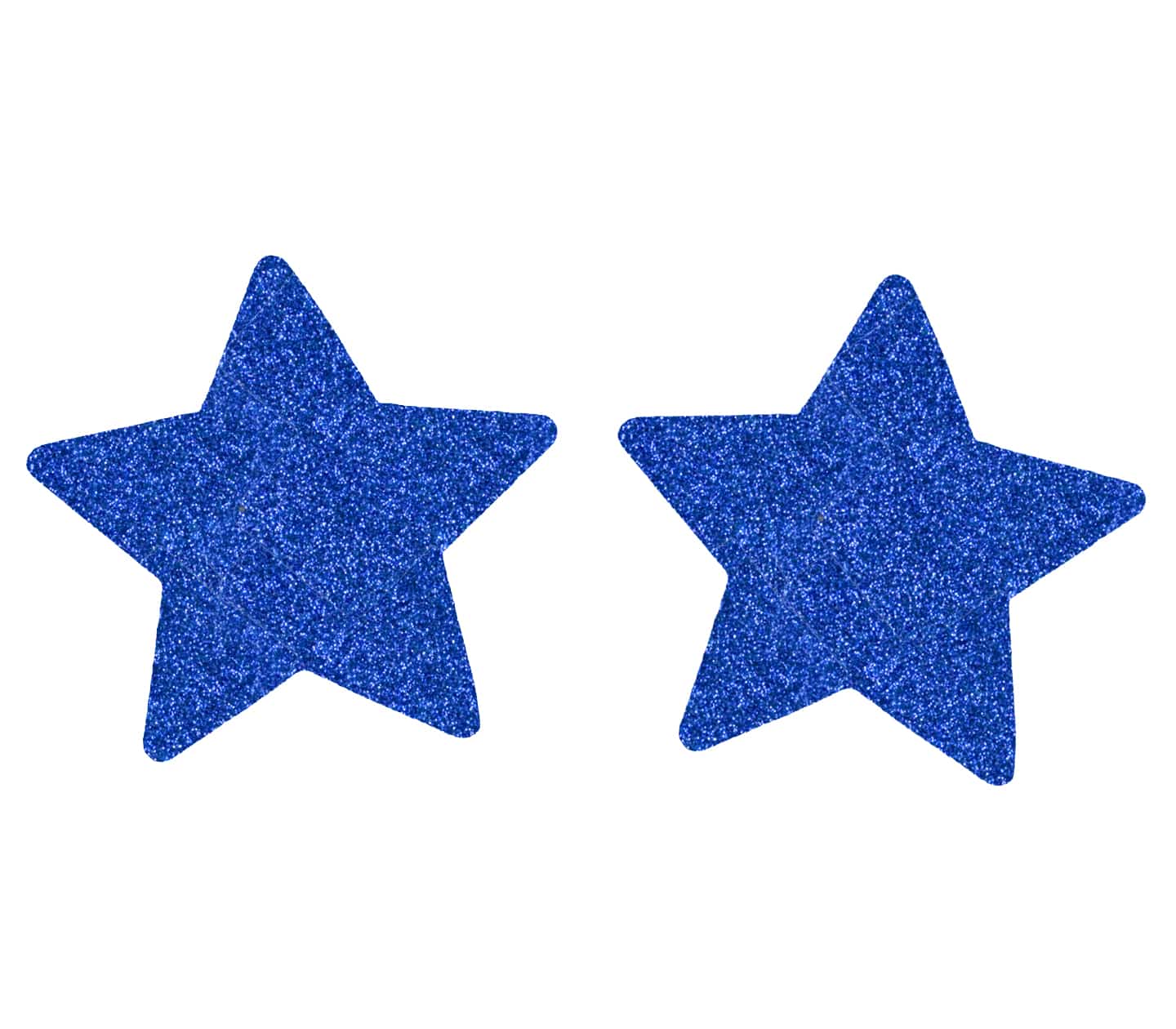 Love In Leather Glitter Star Nipple Covers - MULITPLE COLOURS