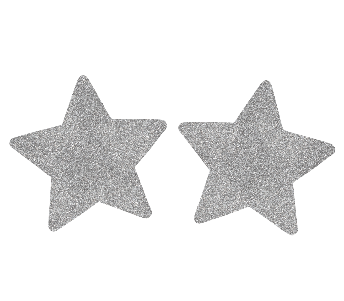 Love In Leather Glitter Star Nipple Covers - MULITPLE COLOURS