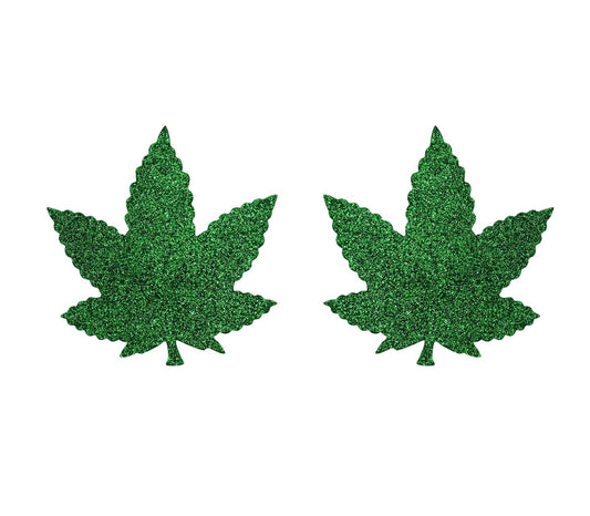 Love In Leather Maple Leaf Nipple Pasties