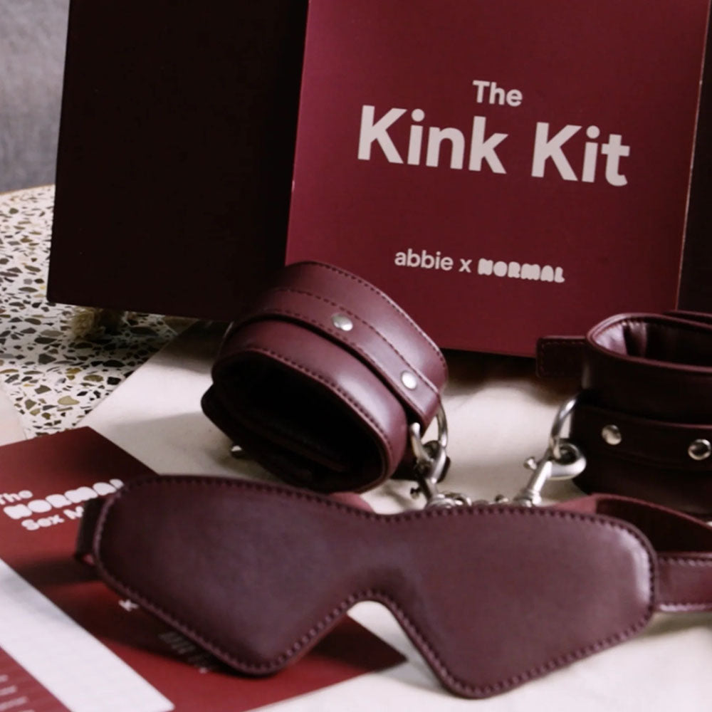 Normal | abbie x Normal The Kink Kit - Premium Vegan Leather - 4 Piece Bondage Kit