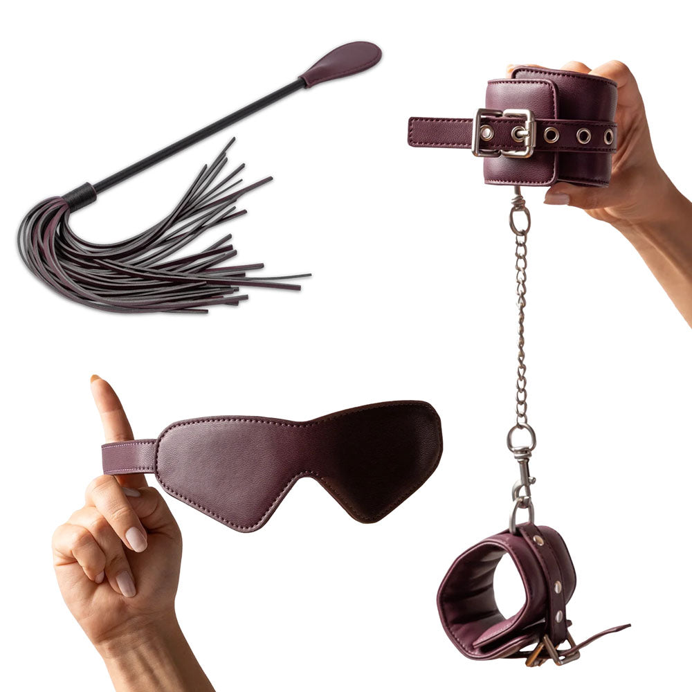 Normal | abbie x Normal The Kink Kit - Premium Vegan Leather - 4 Piece Bondage Kit
