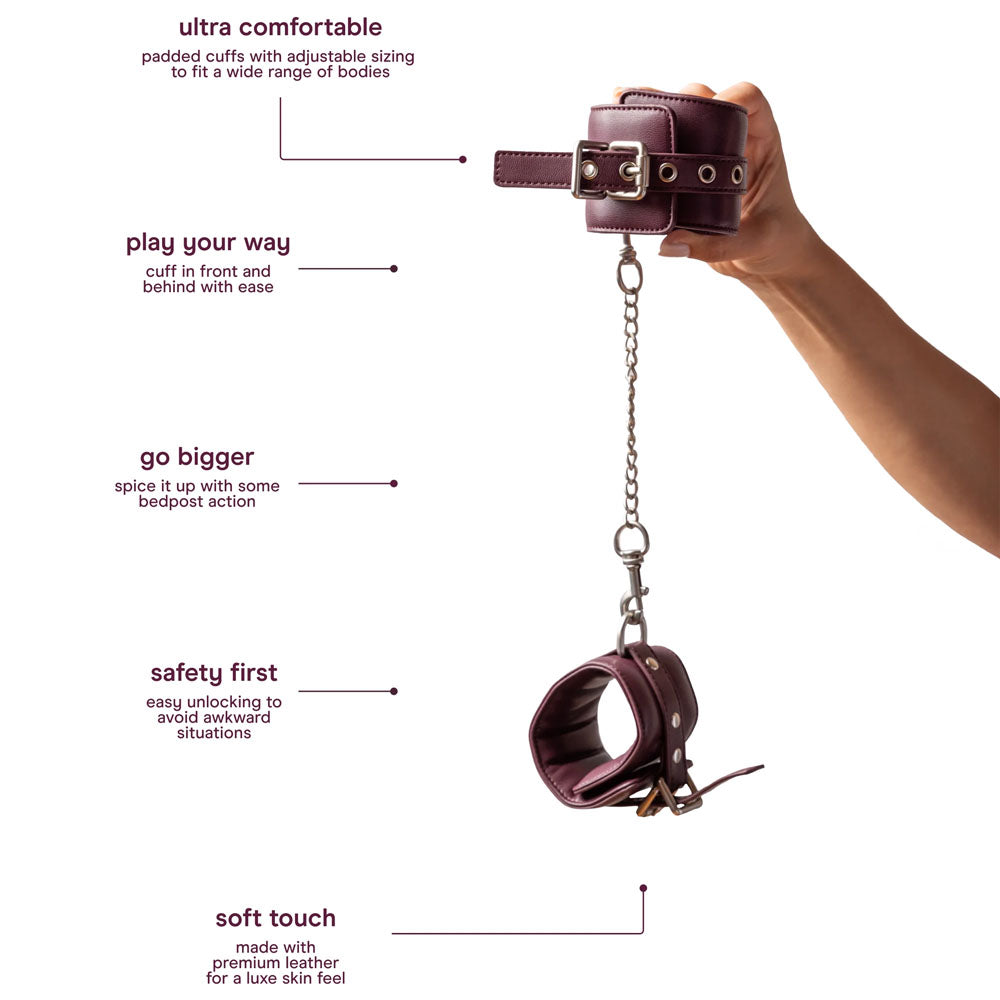 Normal | abbie x Normal The Kink Kit - Premium Vegan Leather - 4 Piece Bondage Kit