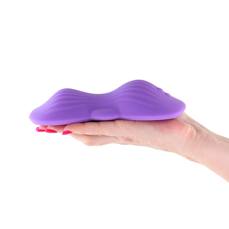 NS Novelties Techno Trap Purple USB Rechargeable Vibrating Grind Pad with App Control