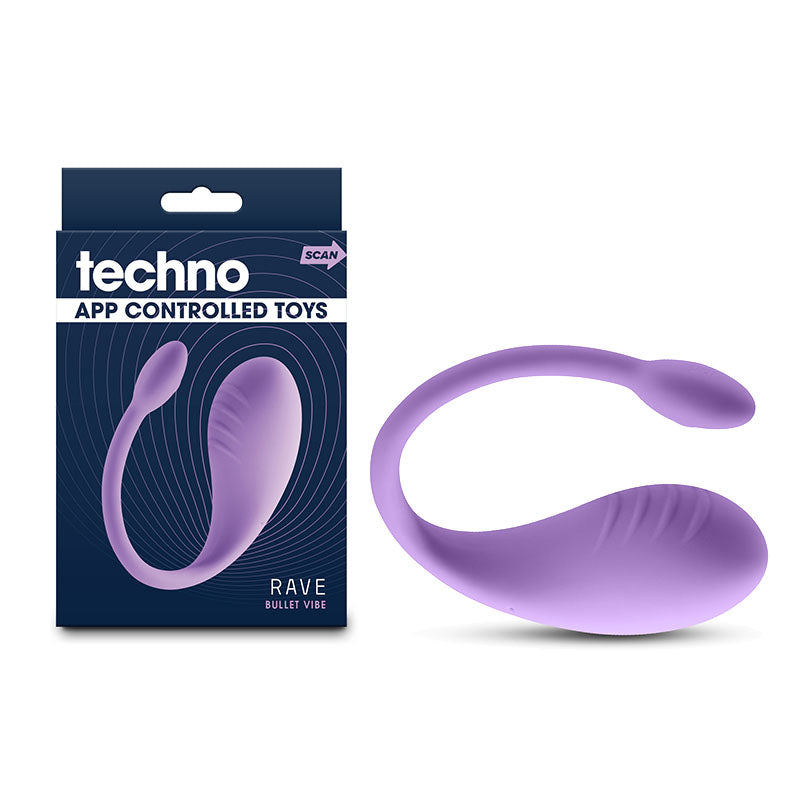 NS Novelties Techno - Rave - Purple Vibrator with App Control