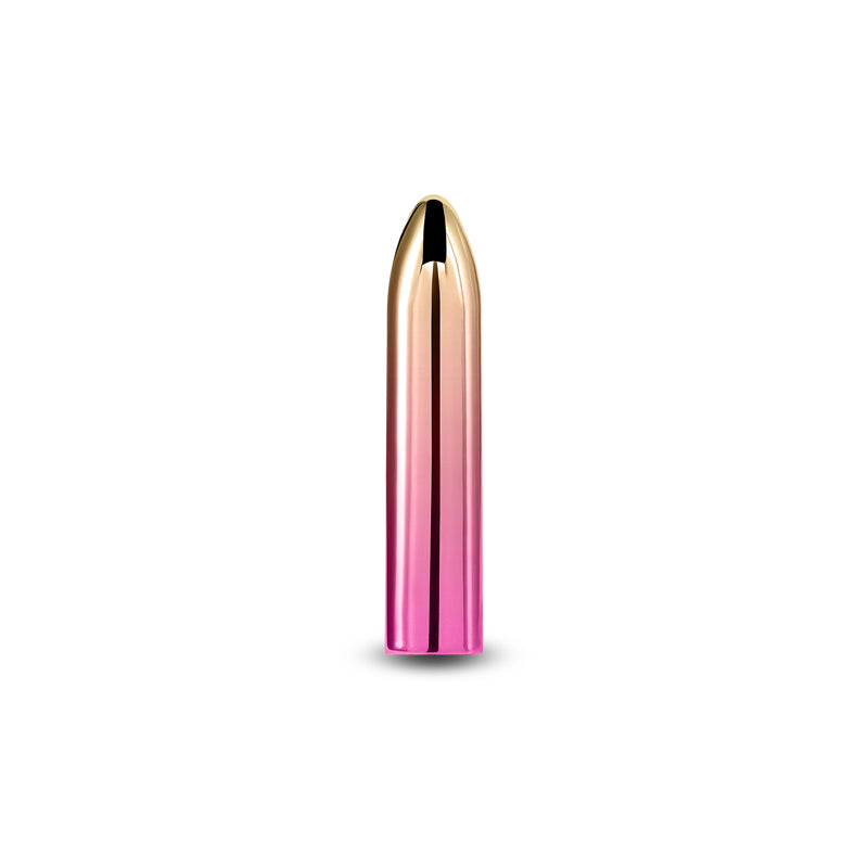 NS Novelties | Chroma Sunrise Medium - Metallic Pink/Gold 9cm USB Rechargeable Vibrator