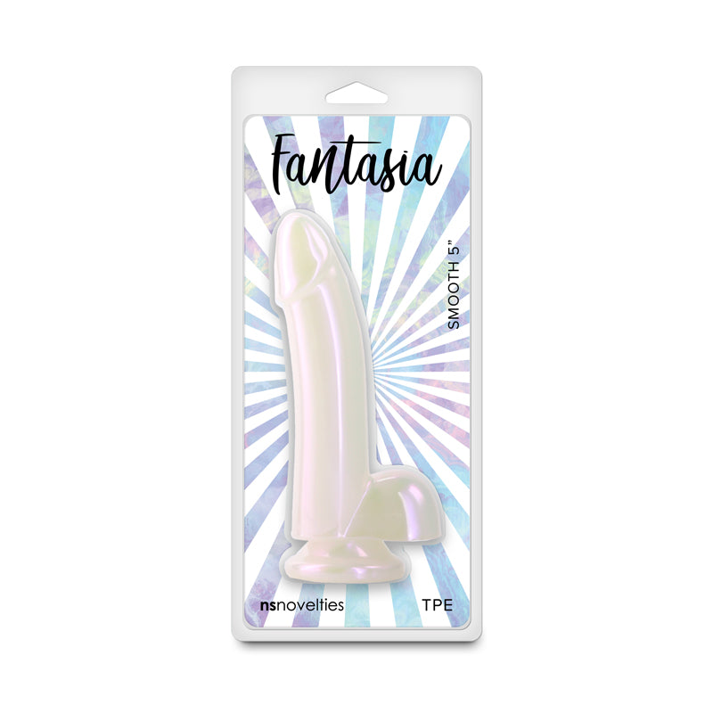 NS Novelties Fantasia - Smooth 5" - Pearl Pearlescent White 14.8cm Dildo