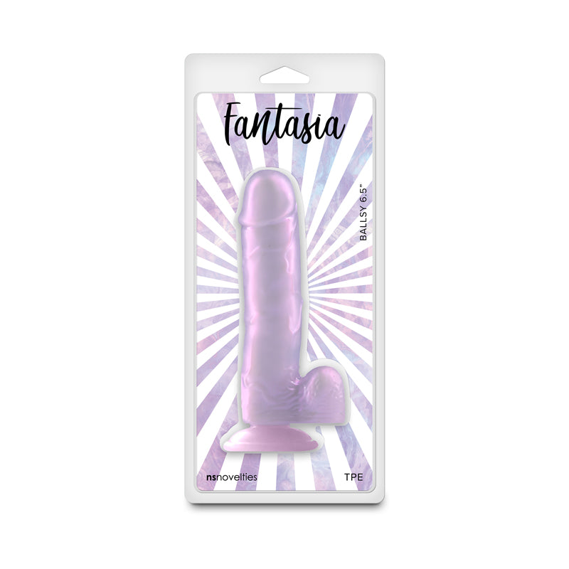 NS Novelties Fantasia - Ballsy 6.5" - Orchid Pearlescent Purple 18.2cm Dildo