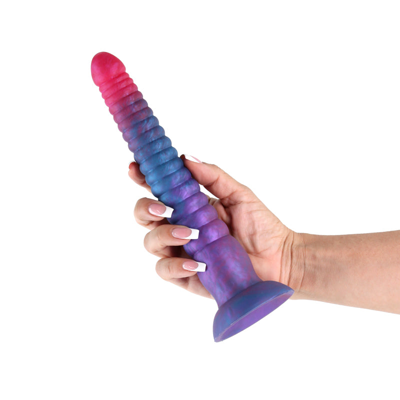 NS Novelties | Colours Stacked - 9" Dildo - Pink/Blue 16cm Fantasy Dildo