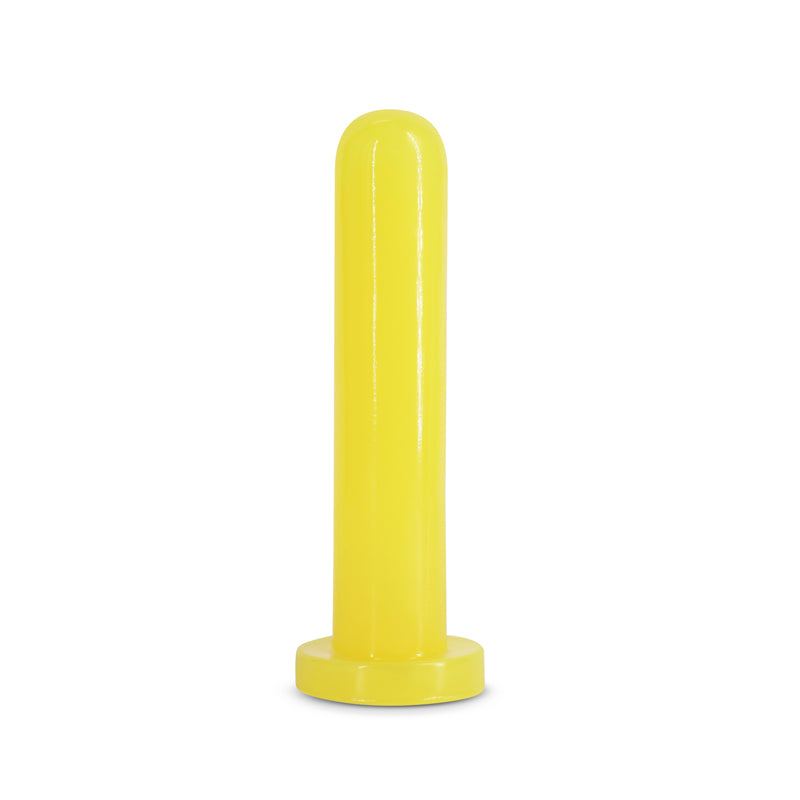 NS Novelties Firefly - Thrill - Glow in Dark Yellow 19.3cm Large Dildo