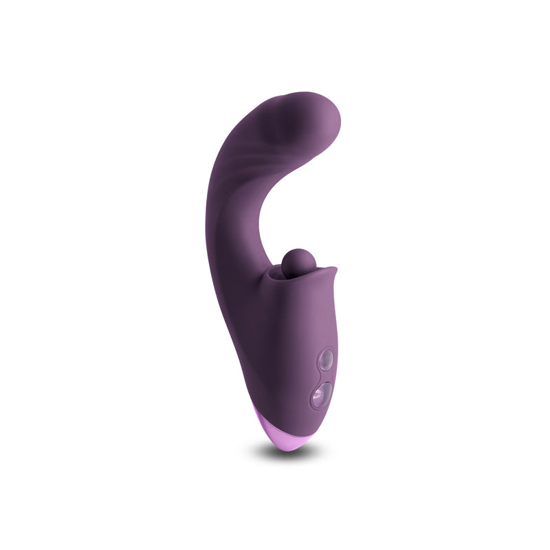 NS Novelties INYA Caprice - Purple Vibrator with Clitoral Thumper