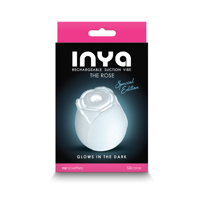 NS Novelties INYA The Rose - Glow In The Dark Clitoral Air Pulsation Stimulator