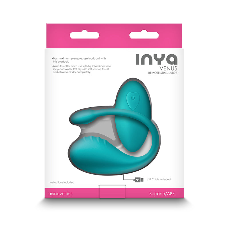 NS Novelties INYA Venus - Teal Remote Stimulator with Remote