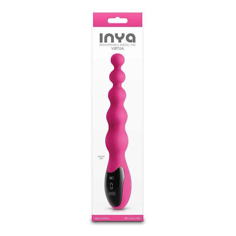 NS Novelties INYA Virtua - Pink Beaded Vibrator