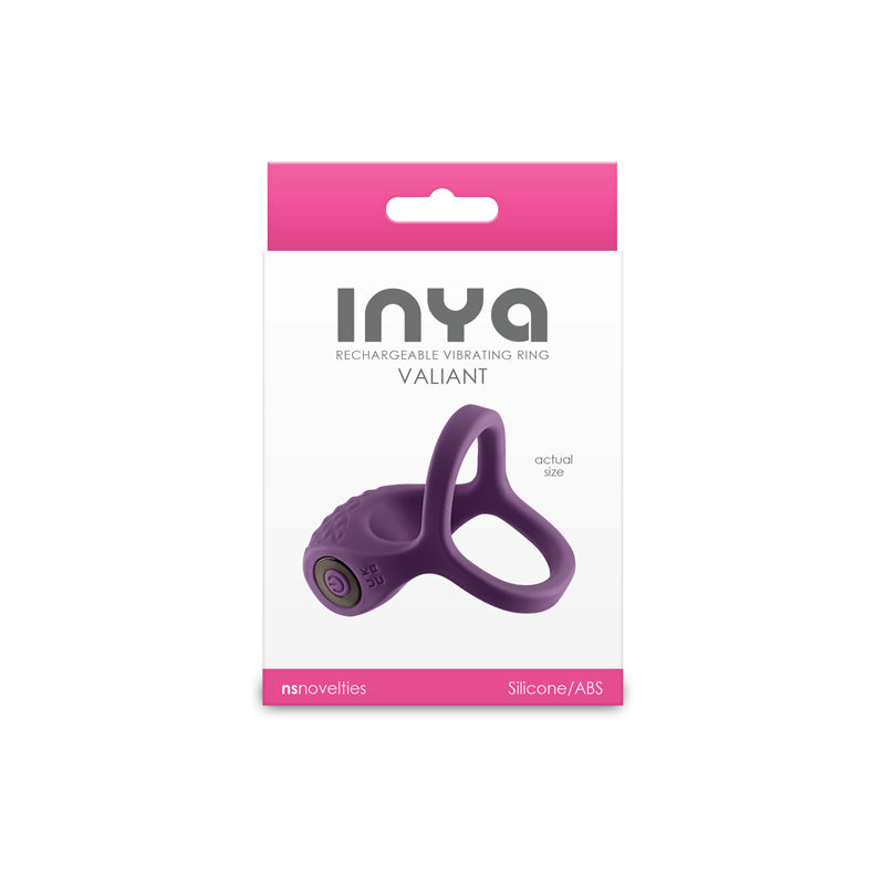 NS Novelties INYA Valiant - Berry Vibrating Cock Ring