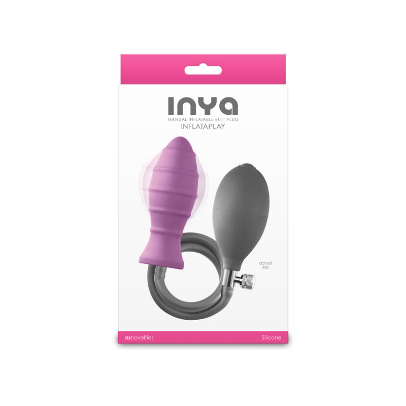 NS Novelties INYA InflataPlay - Pink Inflatable Butt Plug