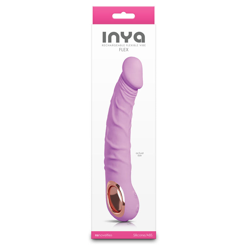 NS Novelties INYA Flex - Bubblegum 22cm USB Rechargeable Vibrator