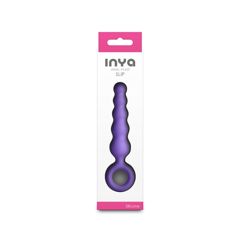 NS Novelties INYA Slip - 12.7cm Anal Plug Purple