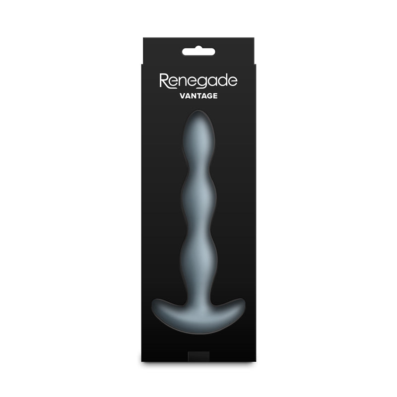 NS Novelties | Renegade Vantage - Grey 20.6cm Vibrating Anal Beads