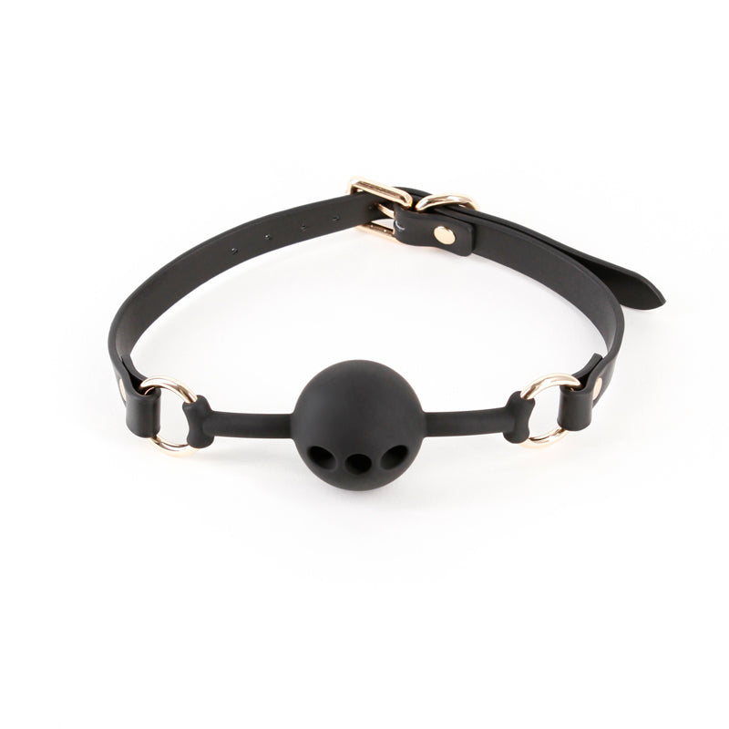 NS Novelties | Fetish & Fashion - Fran Black Breathable Mouth Restraint