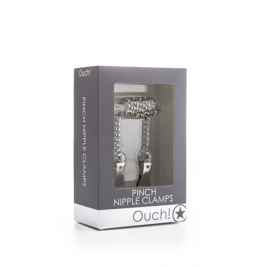 Shots Toys | OUCH! Pinch Nipple Clamps Metal