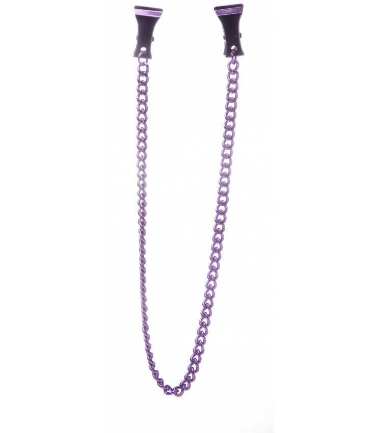Shots Toys | OUCH! Pinch Nipple Clamps Purple