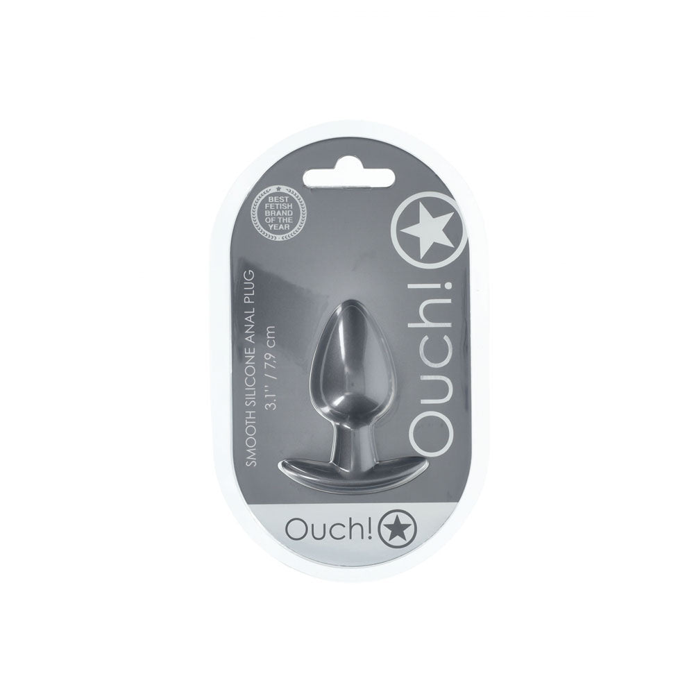 Shots Toys | OUCH! Anal Plug - Medium - Gun Metal