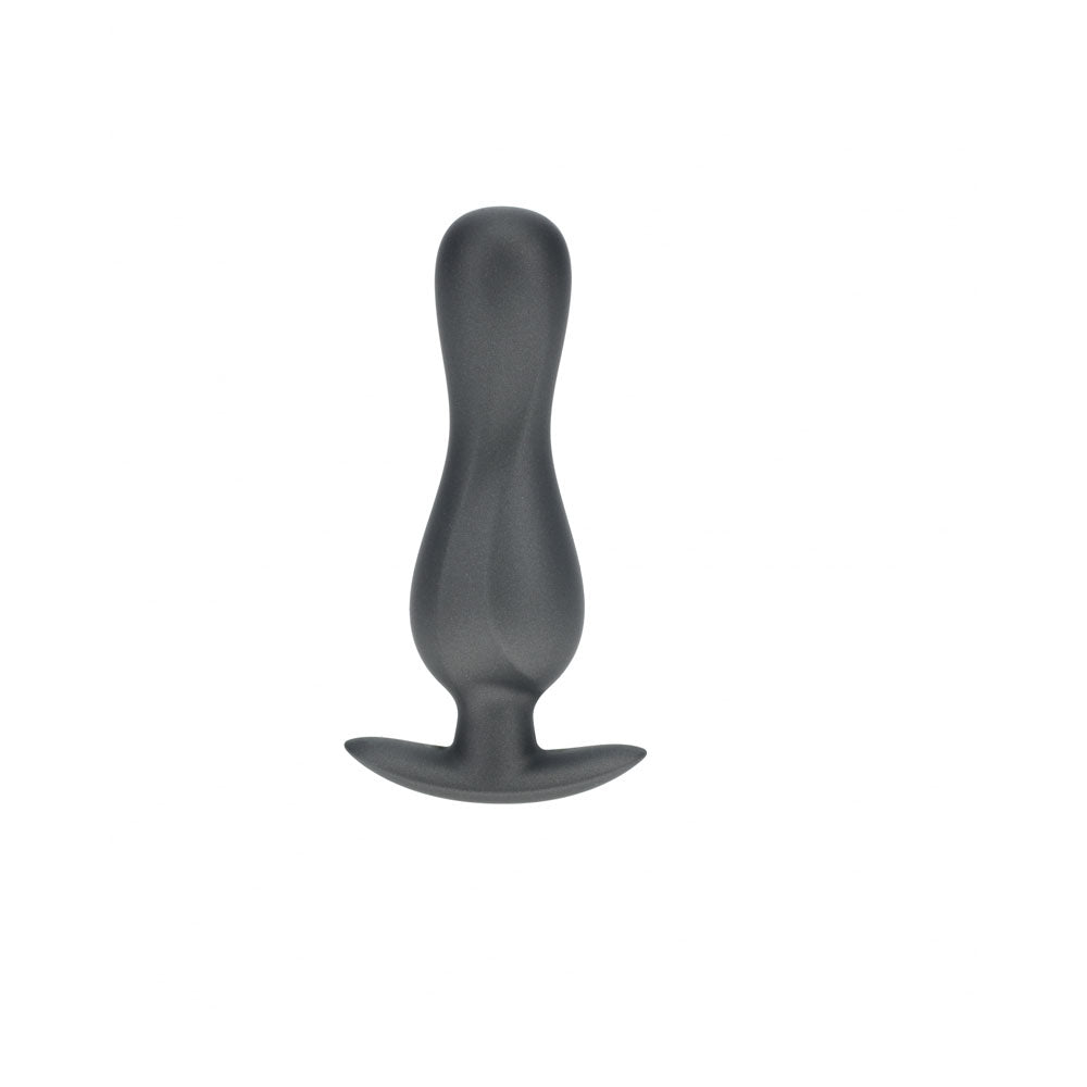 Shots Toys | OUCH! Curvy Anal Plug - Gun Metal