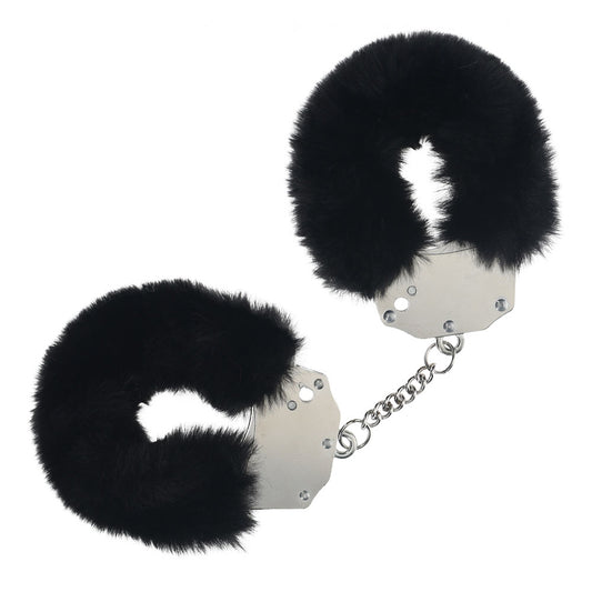 Shots Toys | OUCH! Heavy-Duty Fluffy Cuffs - Black