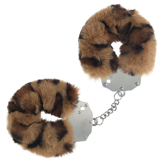 Shots Toys | OUCH! Heavy-Duty Fluffy Cuffs - Leopard