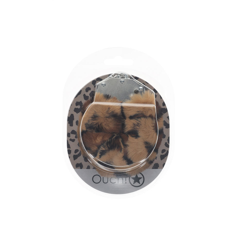 Shots Toys | OUCH! Heavy-Duty Fluffy Cuffs - Leopard