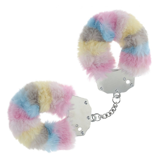 Shots Toys | OUCH! Heavy-Duty Fluffy Cuffs - Multicolour 2