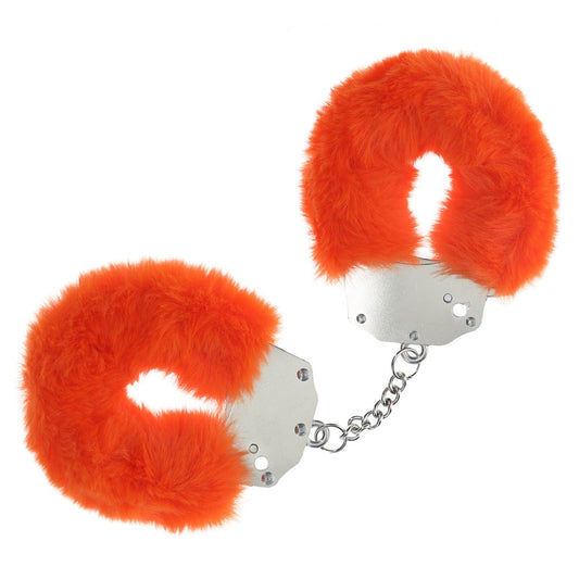 Shots Toys | OUCH! Heavy-Duty Fluffy Cuffs - Orange
