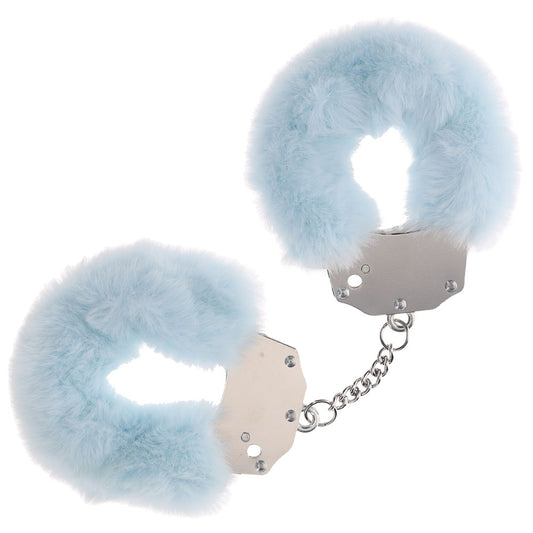 Shots Toys | OUCH! Heavy-Duty Fluffy Cuffs - Powder Blue