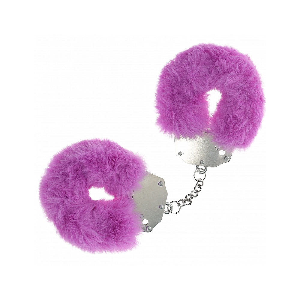 Shots Toys | OUCH! Heavy-Duty Fluffy Cuffs - Purple