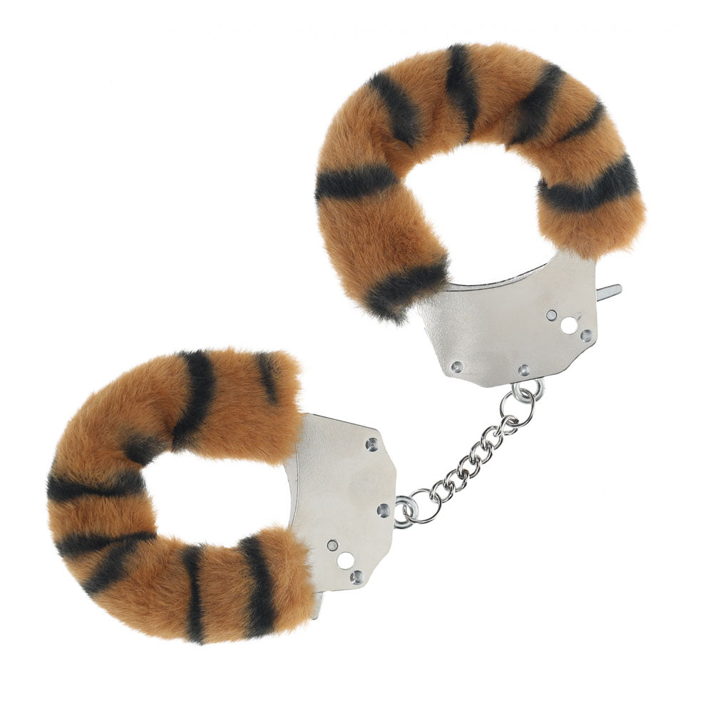 Shots Toys | OUCH! Heavy-Duty Fluffy Cuffs - Tiger