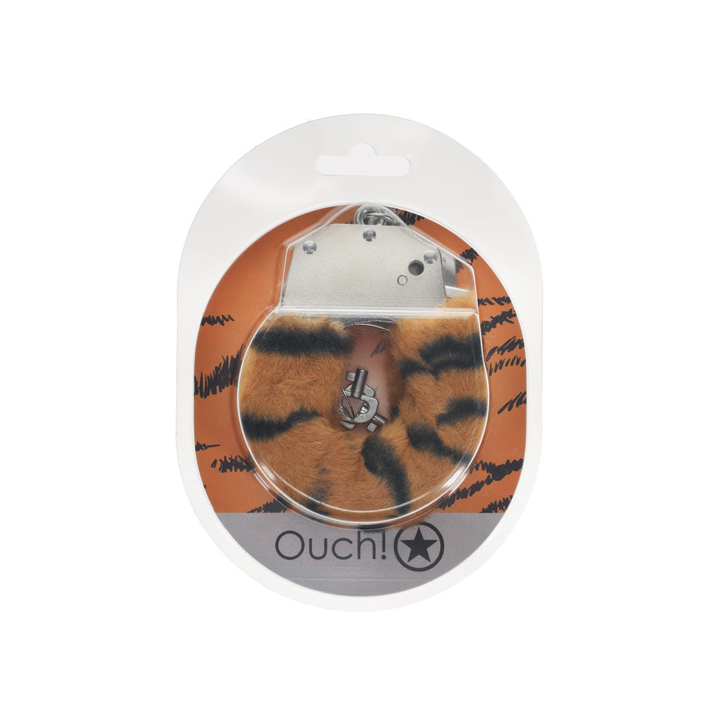Shots Toys | OUCH! Heavy-Duty Fluffy Cuffs - Tiger