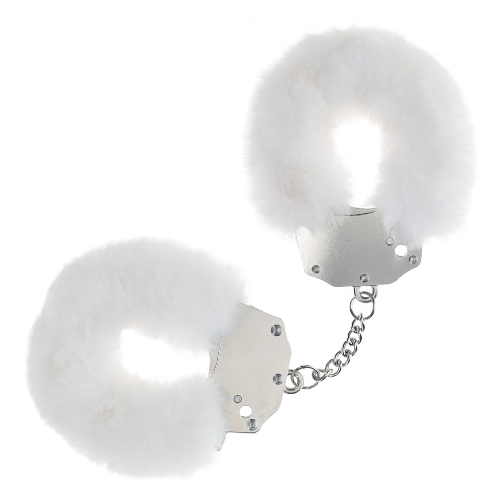 Shots Toys | OUCH! Heavy-Duty Fluffy Cuffs - White
