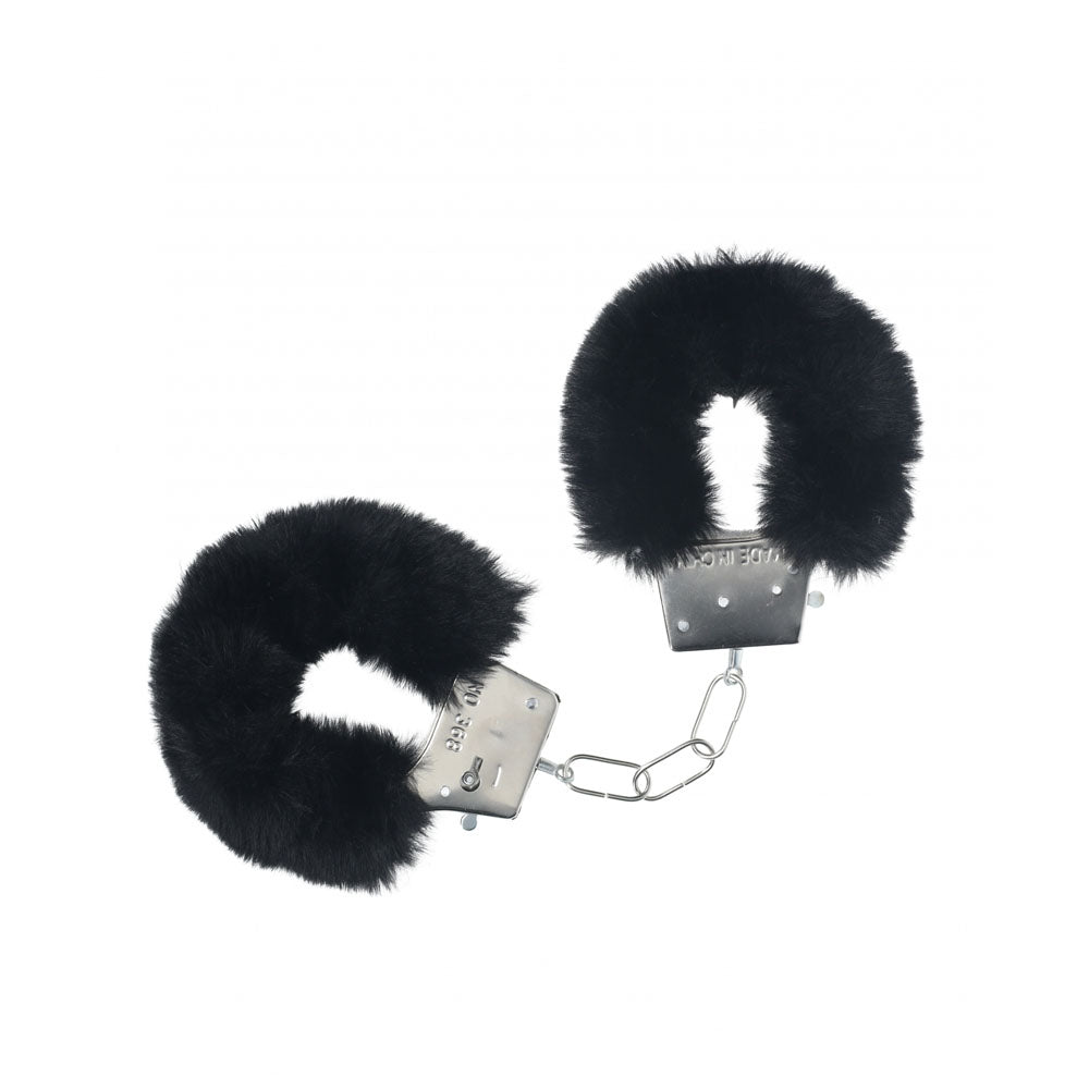 Shots Toys | OUCH! Classic Fluffy Cuffs - Black