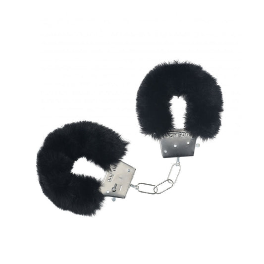 Shots Toys | OUCH! Classic Fluffy Cuffs - Black