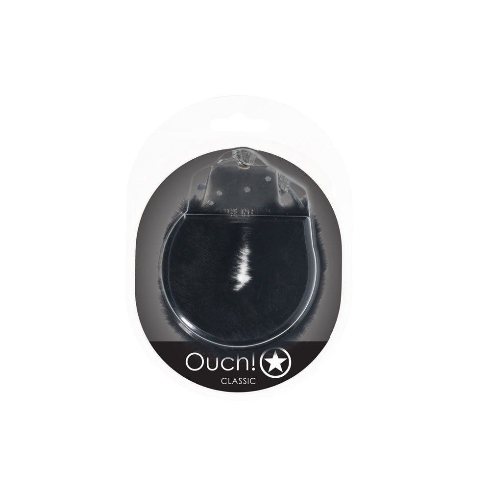 Shots Toys | OUCH! Classic Fluffy Cuffs - Black