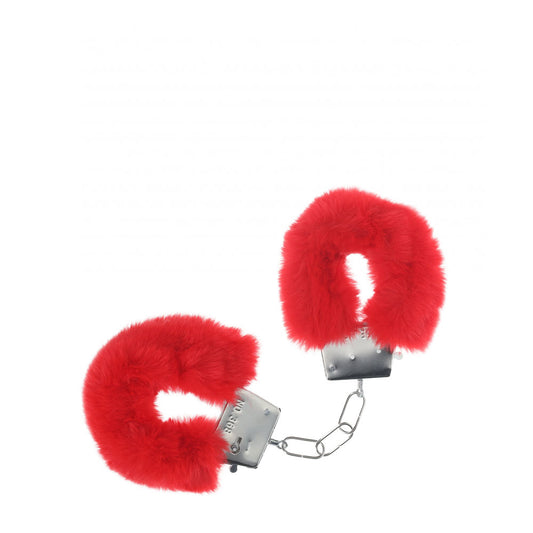 Shots Toys | OUCH! Classic Fluffy Cuffs - Red