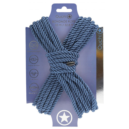 Shots Toys | OUCH! Bondage Rope 10M - Navy Blue