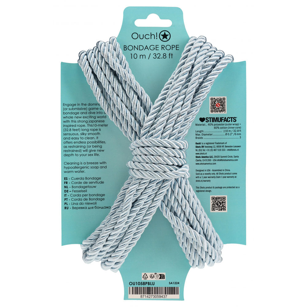 Shots Toys | OUCH! Bondage Rope 10M - Powder Blue