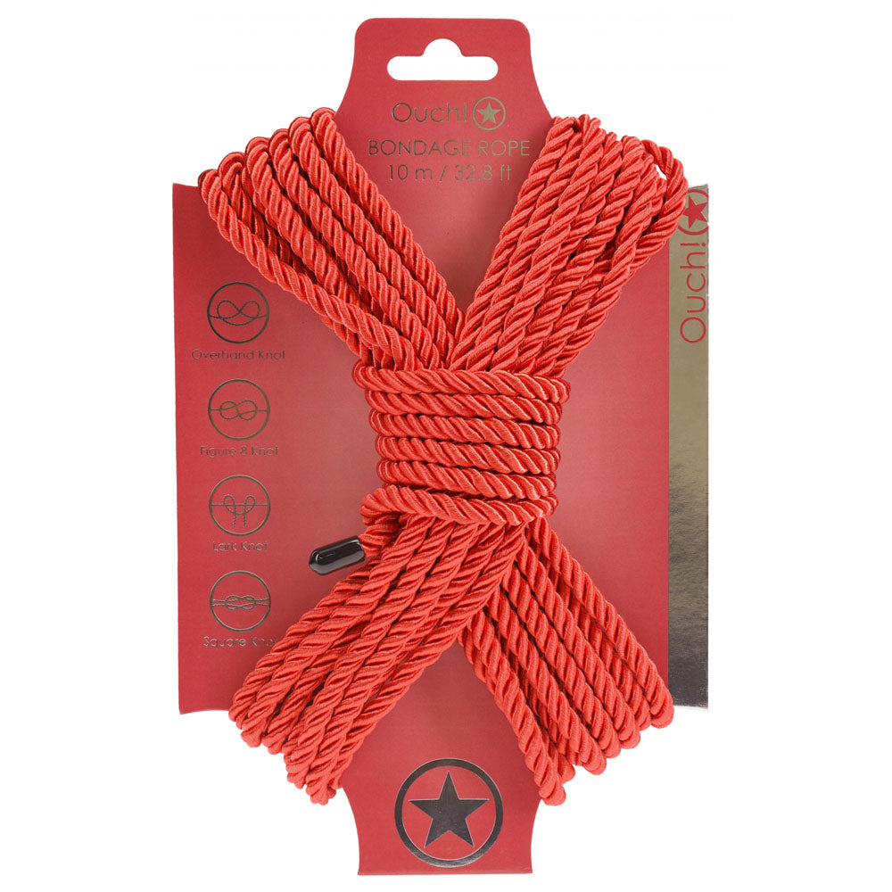 Shots Toys | OUCH! Bondage Rope 10M - Red