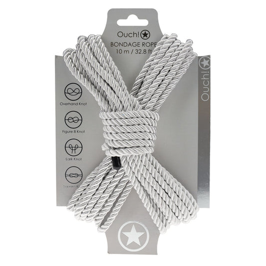 Shots Toys | OUCH! Bondage Rope 10M - Silver