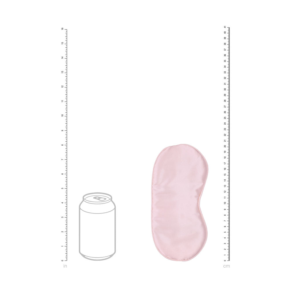 Shots Toys | OUCH! Satin Mask - Powder Pink