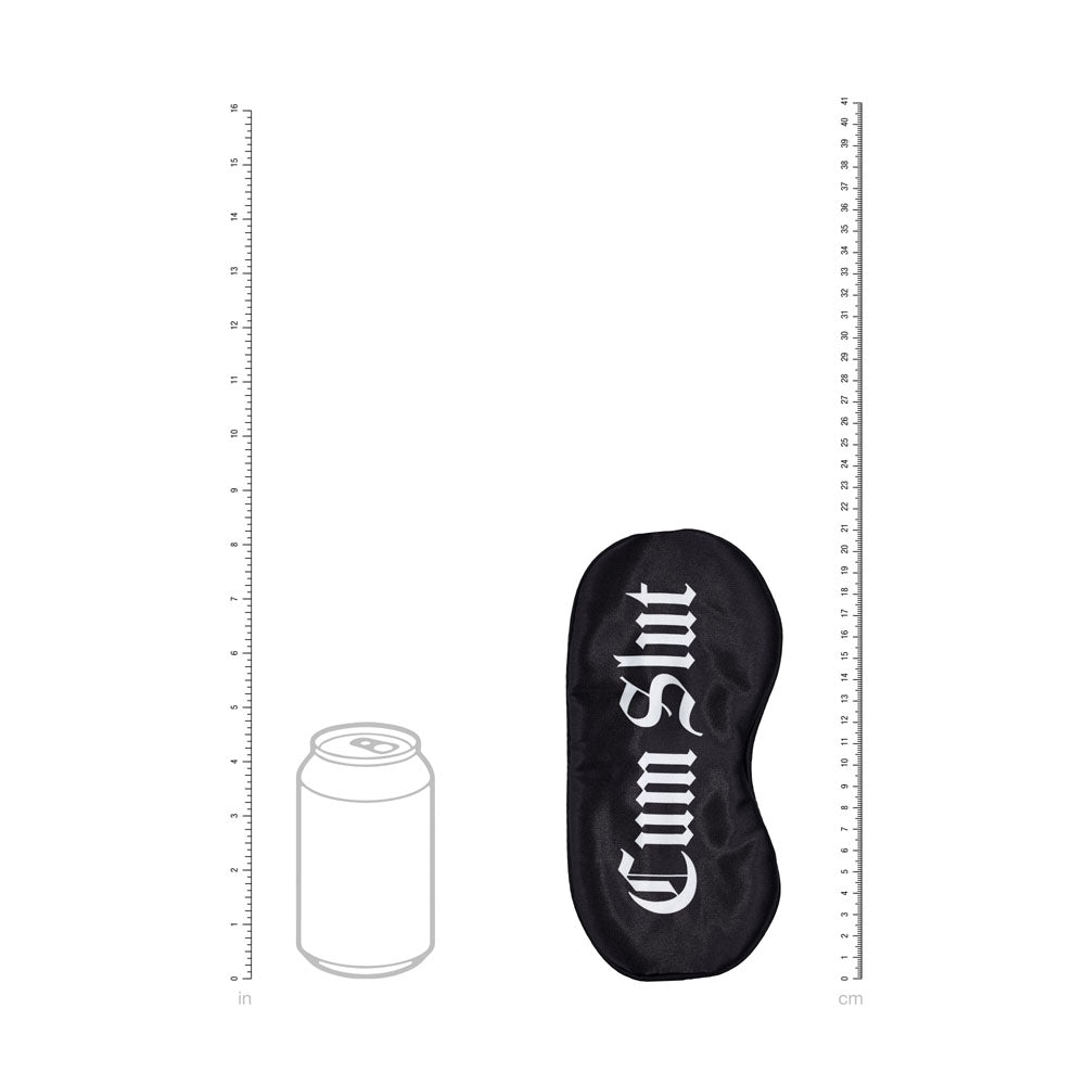 Shots Toys | OUCH! Satin Mask - Cum Slut